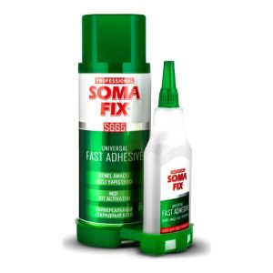 Somafix Büyük Boy MDF Hızlı Yapıştırıcı - Güçlü ve Dayanıklı Formül, MDF ile Uyumlu, 400 ml + 100 gr