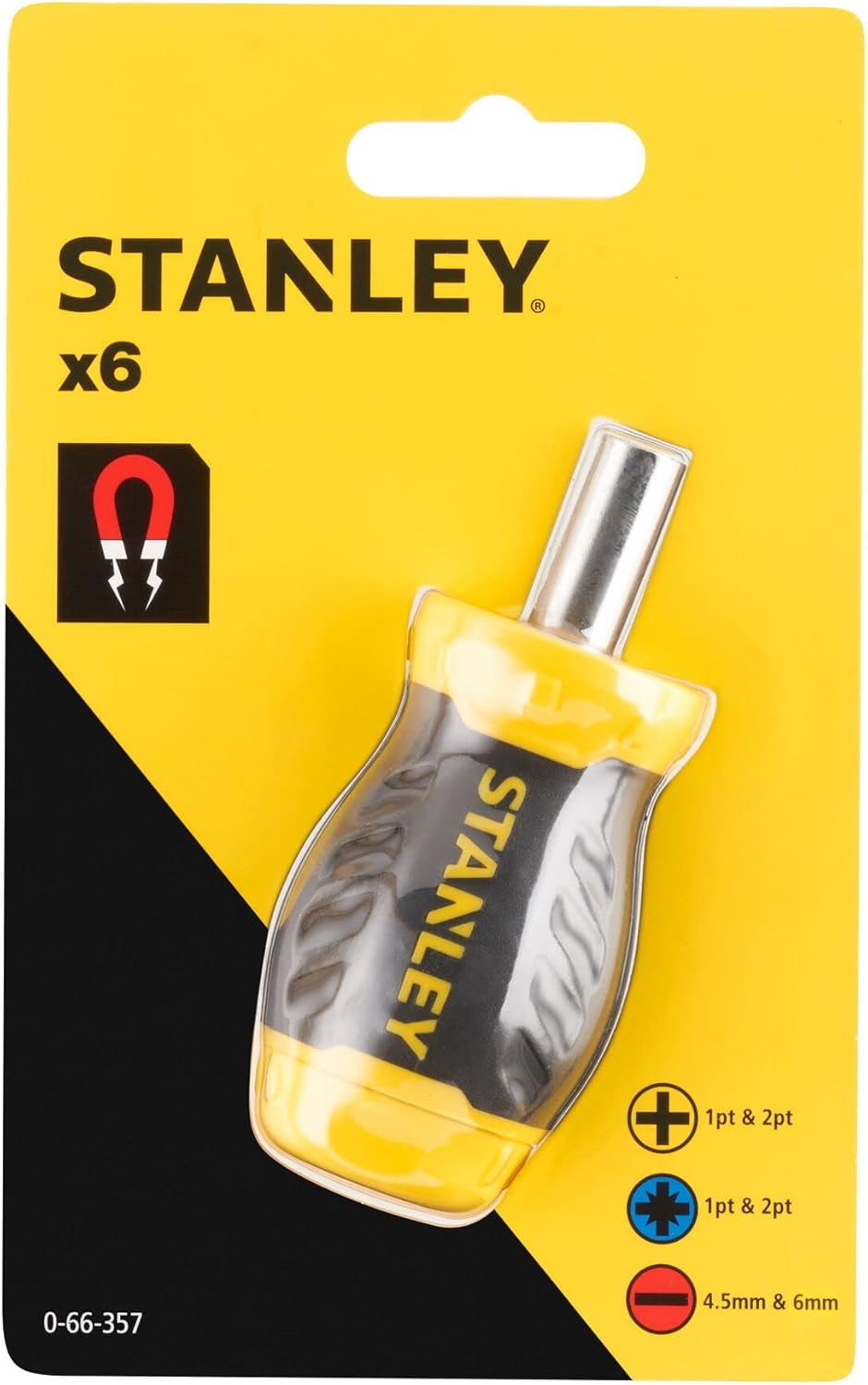 Stanley ST066357 6 Parça Topaç Tornavida Seti